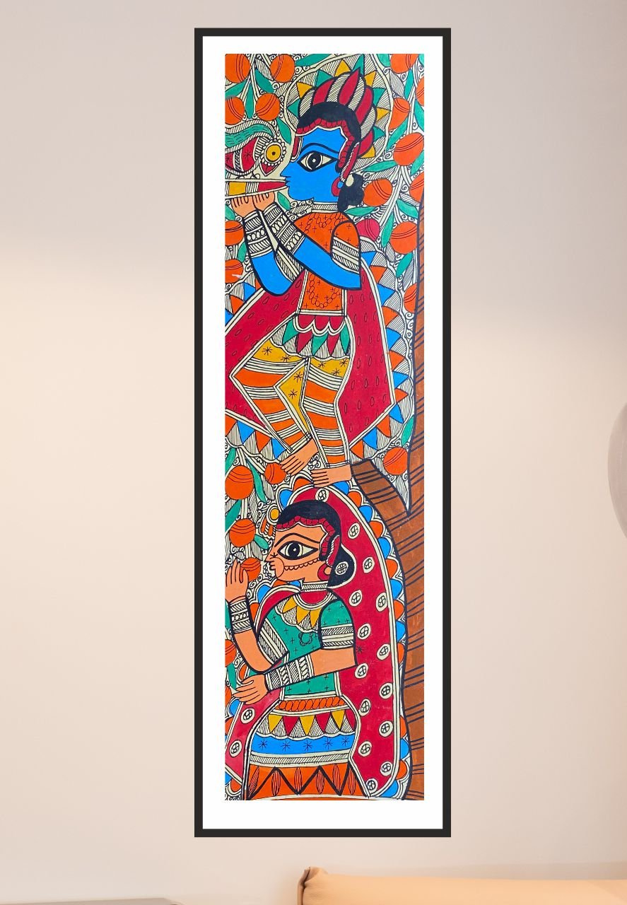 Radha krishna Painting by Smantha Soni - Fine Art America